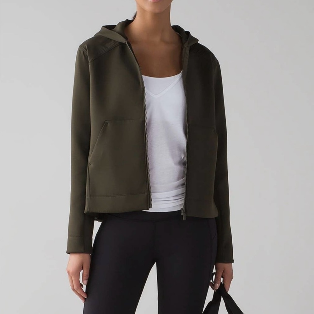 lululemon athletica Olive Green Jacket